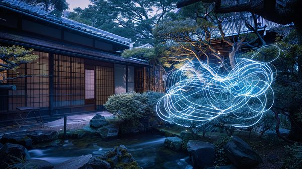 Découvrez l'art fascinant de la calligraphie lumineuse